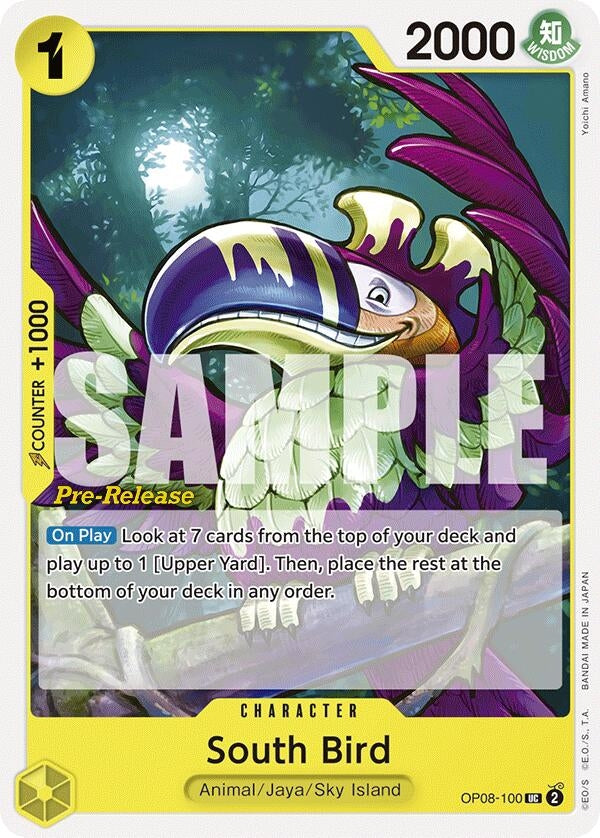 South Bird (OP08-100) (Two Legends Pre-Release Cards)