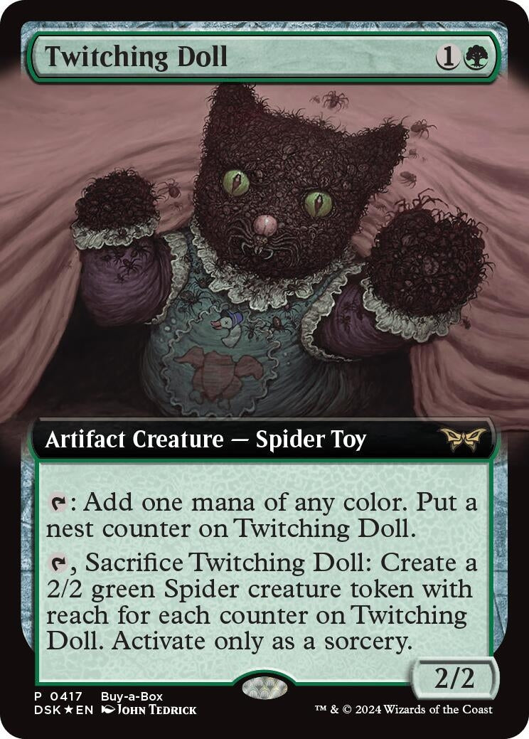 Twitching Doll (Extended Art) (417) (Buy-A-Box Promos)