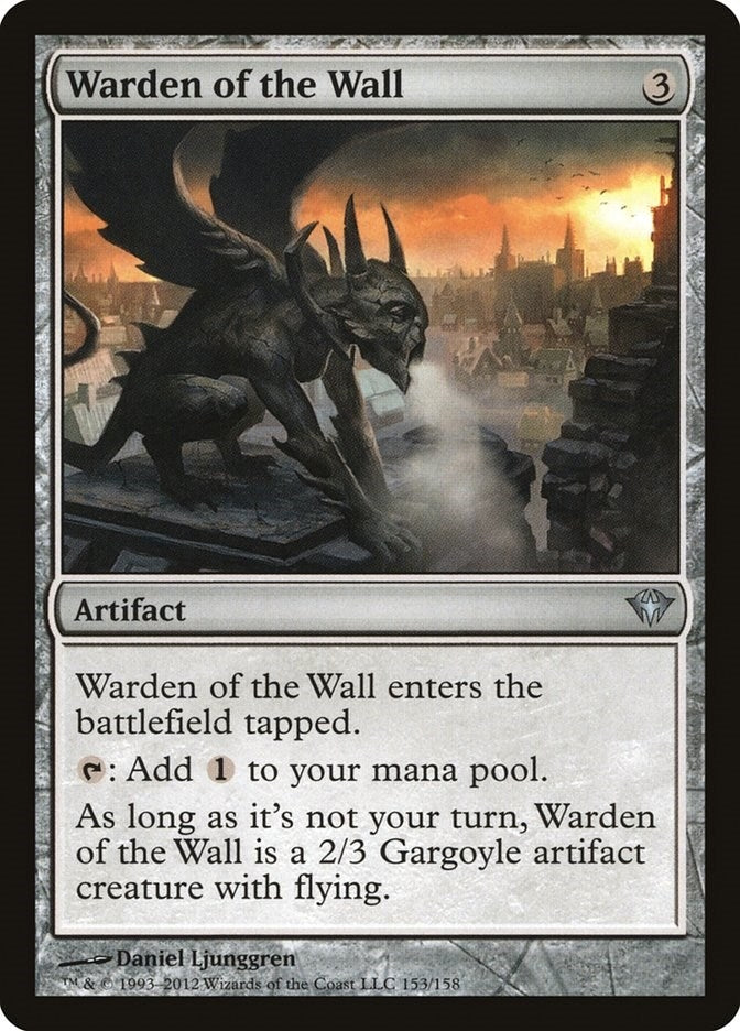 Image for Warden of the Wall (153) - Magic: The Gathering