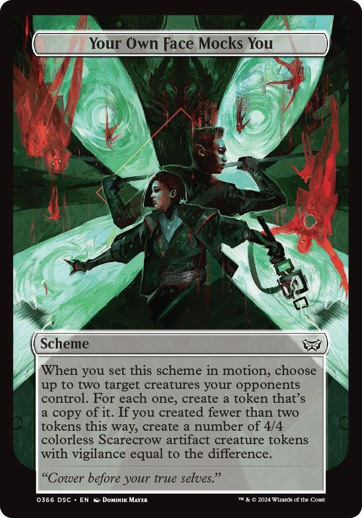 Your Own Face Mocks You (Full Art) (366)