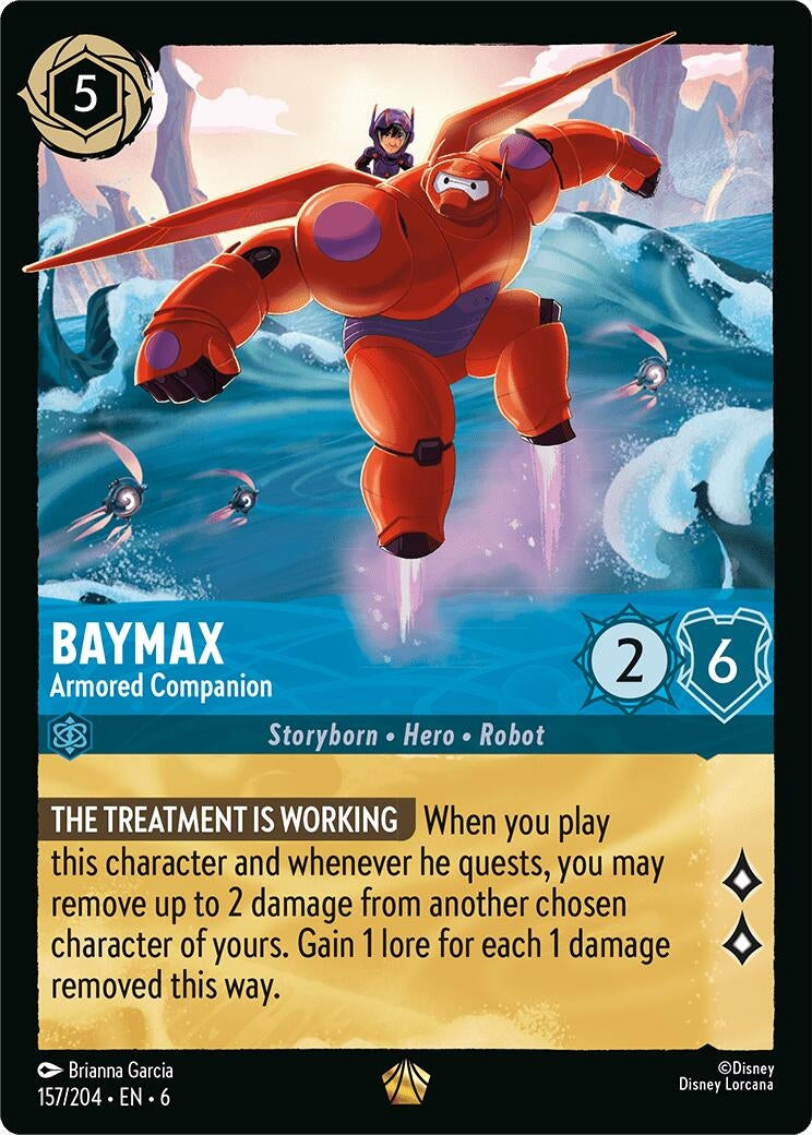 Baymax - Armored Companion (157/204) (Azurite Sea)
