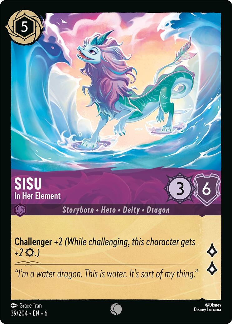 Sisu - In Her Element (39/204) (Azurite Sea)