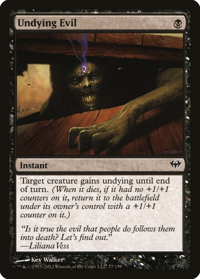 Image for Undying Evil (77) - Magic: The Gathering