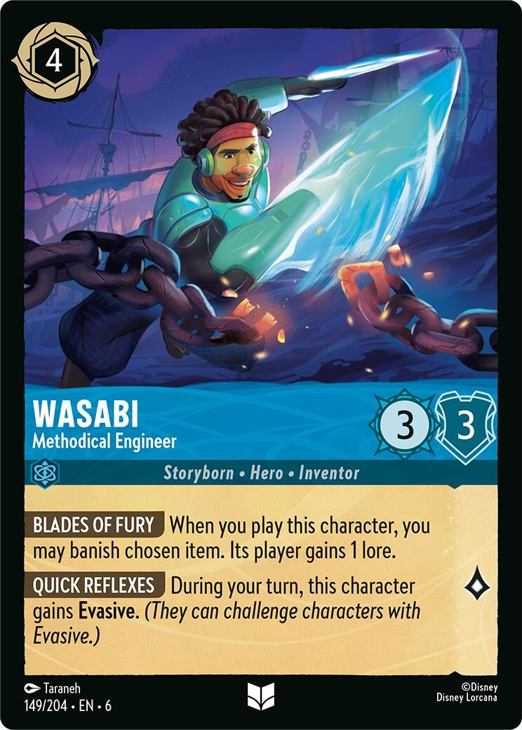 Wasabi - Methodical Engineer (149/204) (Azurite Sea)