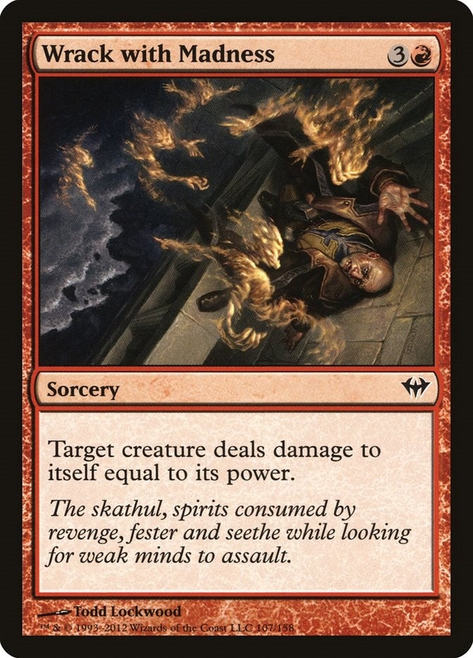 Image for Wrack with Madness (107) - Magic: The Gathering