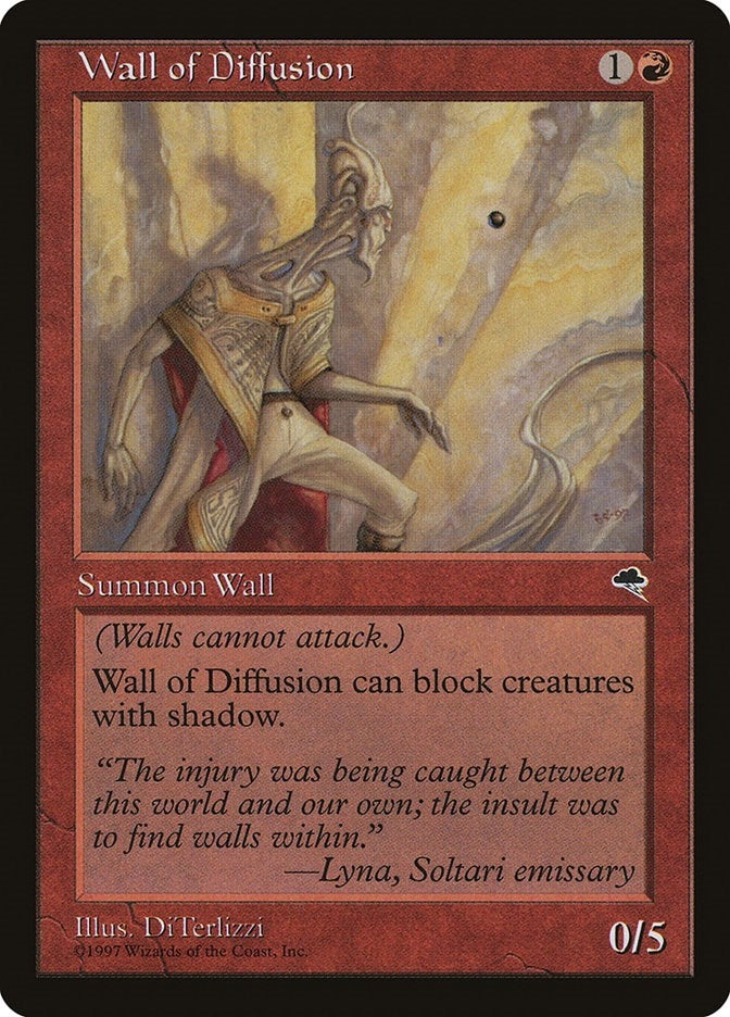 Image for Wall of Diffusion (211) - Magic: The Gathering