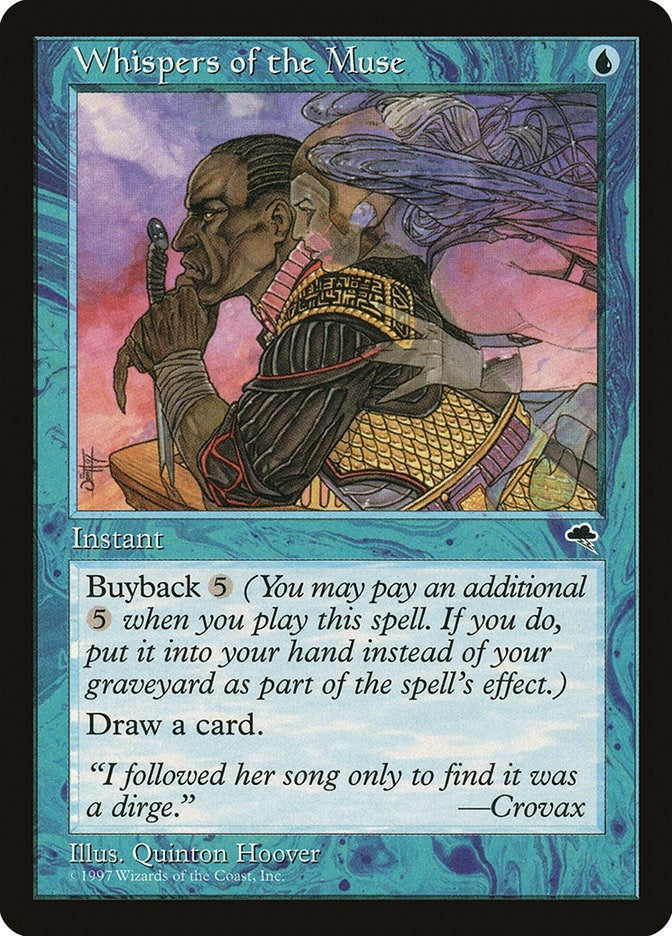 Image for Whispers of the Muse (103) - Magic: The Gathering