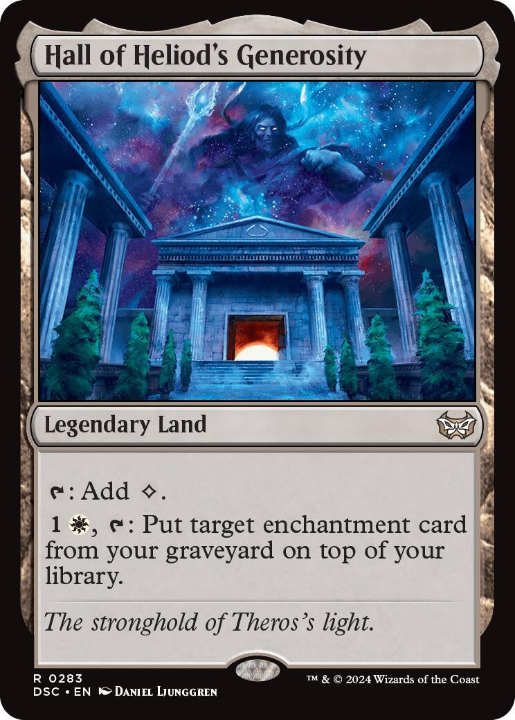 Hall of Heliod's Generosity (283) (Commander: Duskmourn: House of Horror) (DSC)