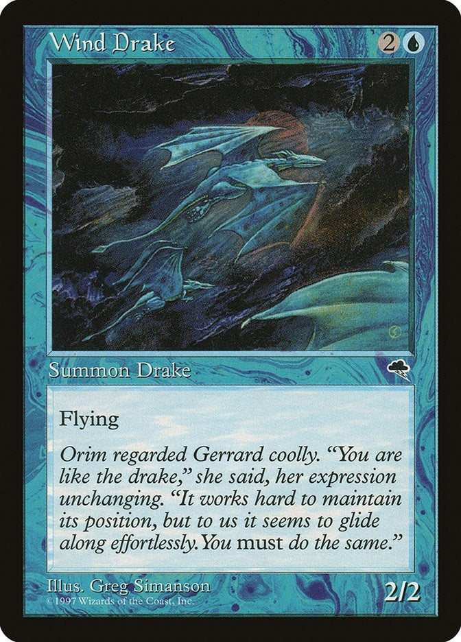 Image for Wind Drake (105) - Magic: The Gathering