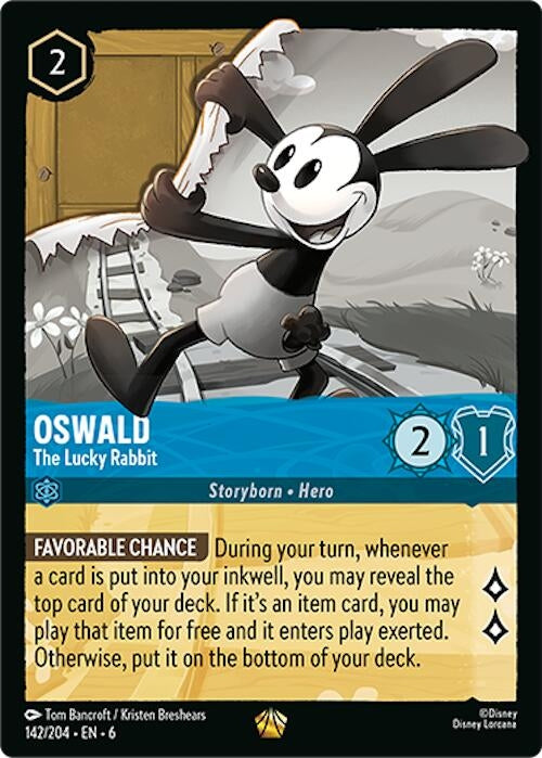 Oswald - The Lucky Rabbit (142/204) (Azurite Sea)