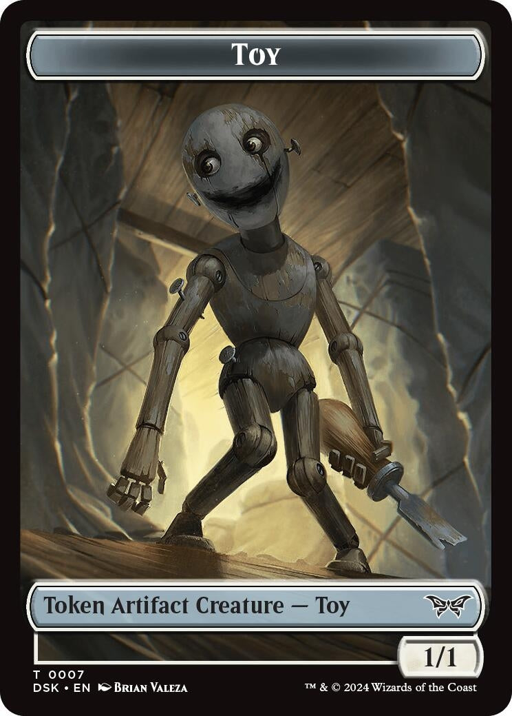 Image for Toy // Manifest Double-Sided Token (7 // 18) - Magic: The Gathering