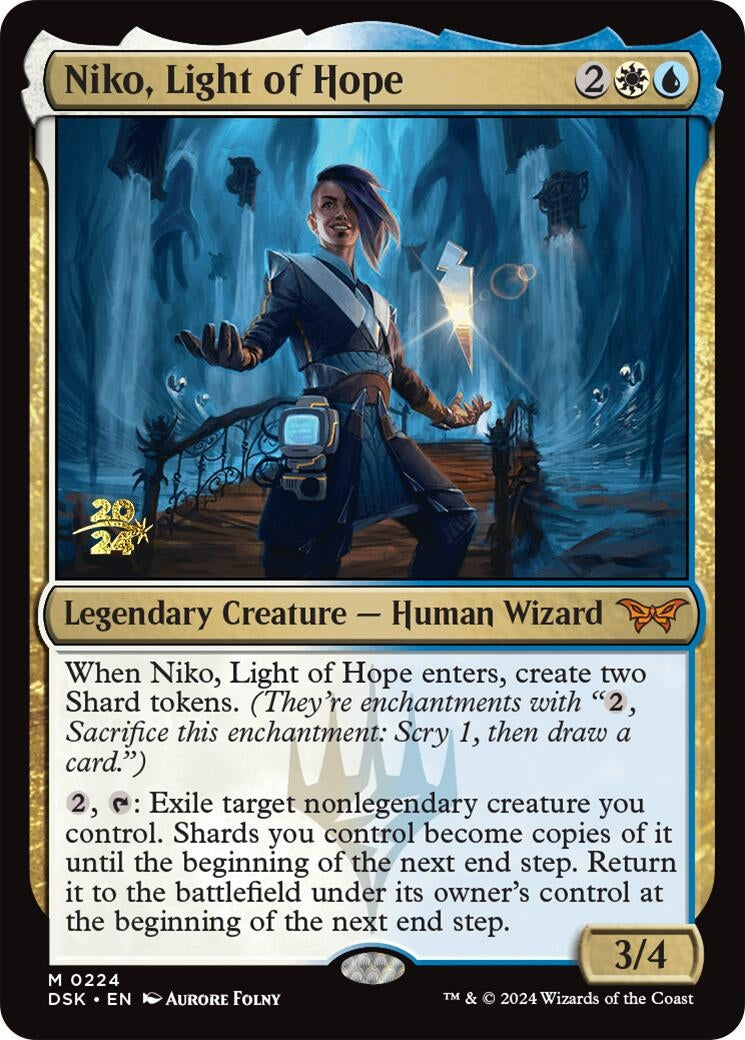 Niko, Light of Hope (224) (Prerelease Cards)