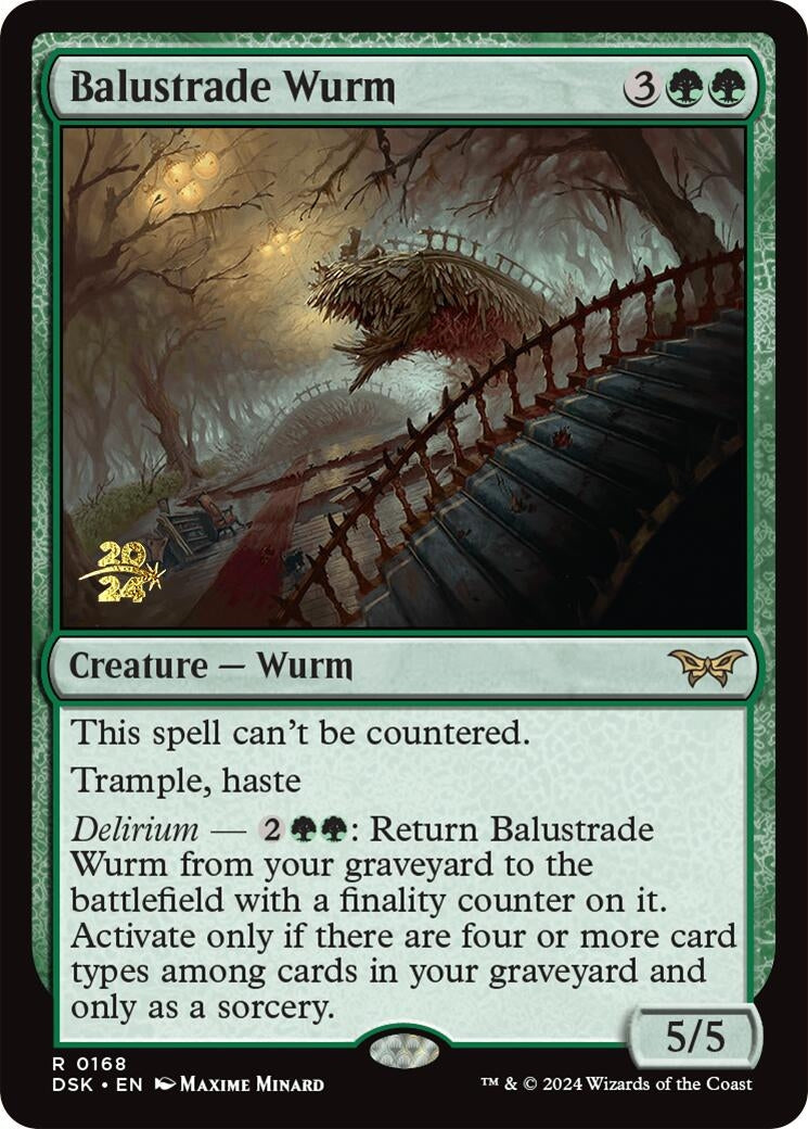 Balustrade Wurm (168) (Prerelease Cards)