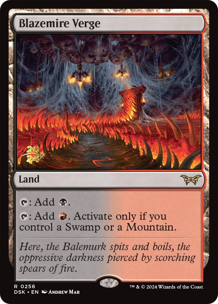Blazemire Verge (256) (Prerelease Cards)