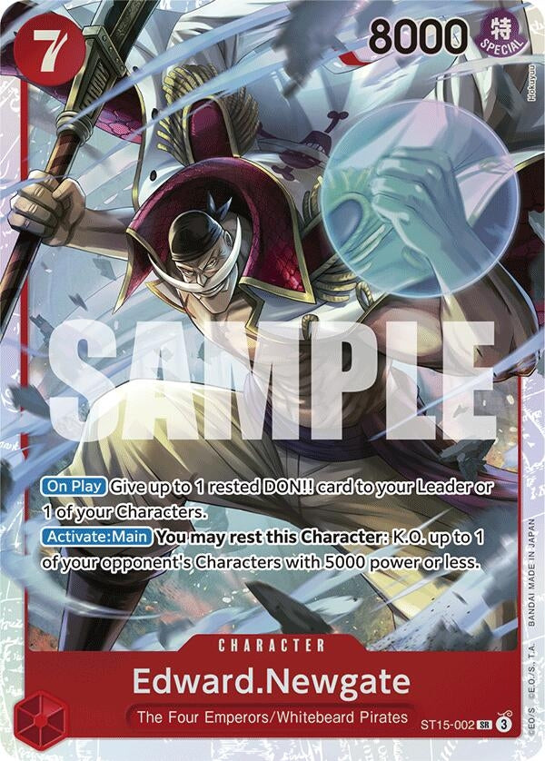 Edward.Newgate (ST15-002) (ST15-002) (Starter Deck 15: RED Edward.Newgate)