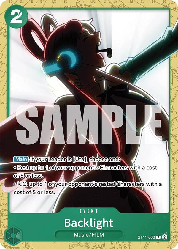 Backlight (ST11-003) (Starter Deck 16: GREEN Uta)