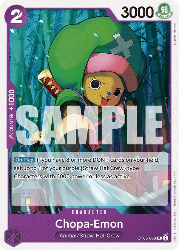 Chopa-Emon (OP05-068) (Starter Deck 18: PURPLE Monkey.D.Luffy)