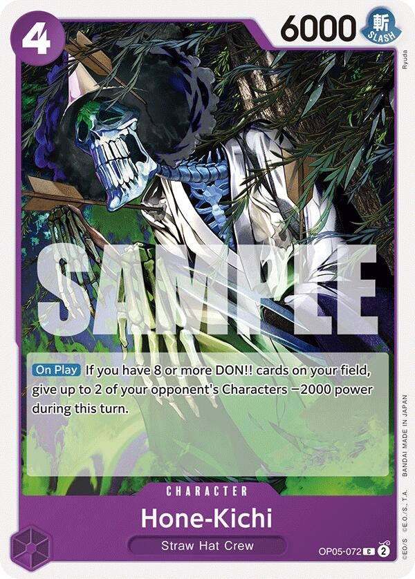 Image for Hone-Kichi (OP05-072) (Starter Deck 18: PURPLE Monkey.D.Luffy) - One Piece Card Game