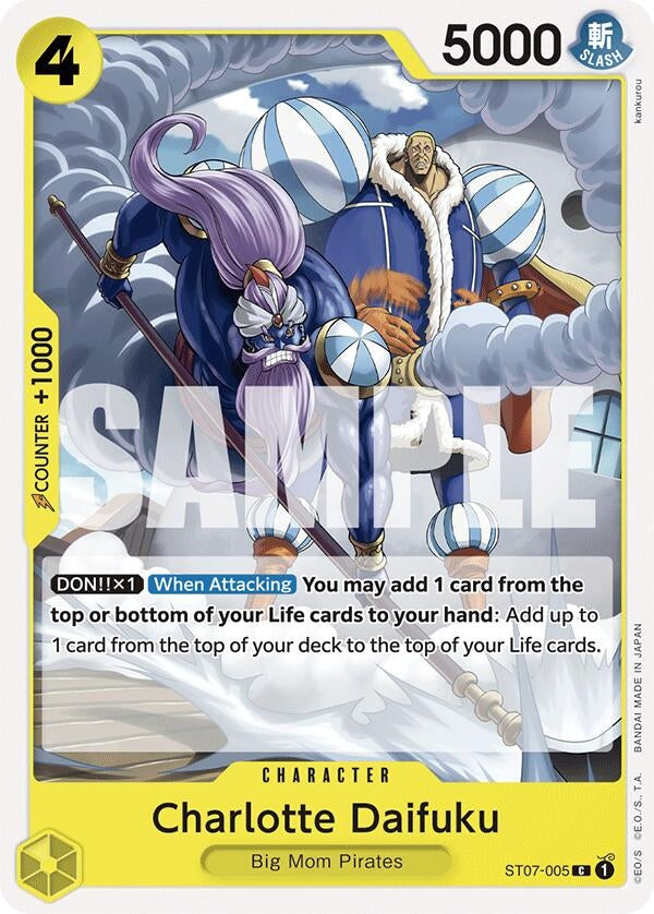 Charlotte Daifuku (ST07-005) (Starter Deck 20: YELLOW Charlotte Katakuri)