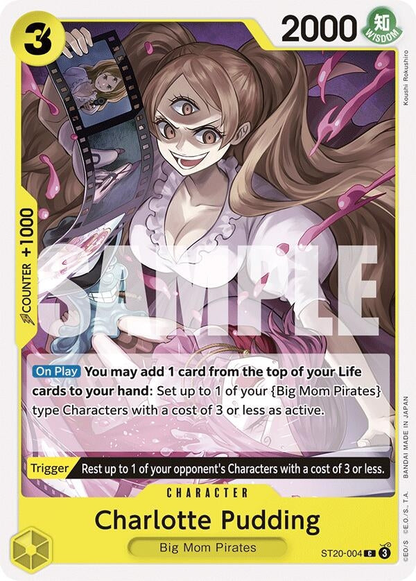 Charlotte Pudding (ST20-004) (ST20-004) (Starter Deck 20: YELLOW Charlotte Katakuri)