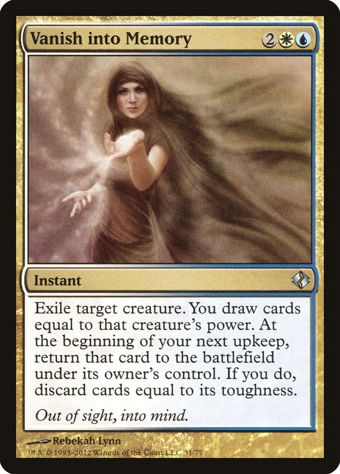 Image for Vanish into Memory (31) - Magic: The Gathering