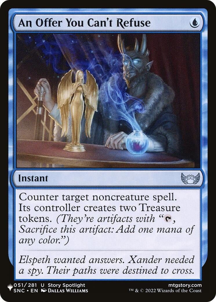 An Offer You Can't Refuse (051/281) (The List Reprints)