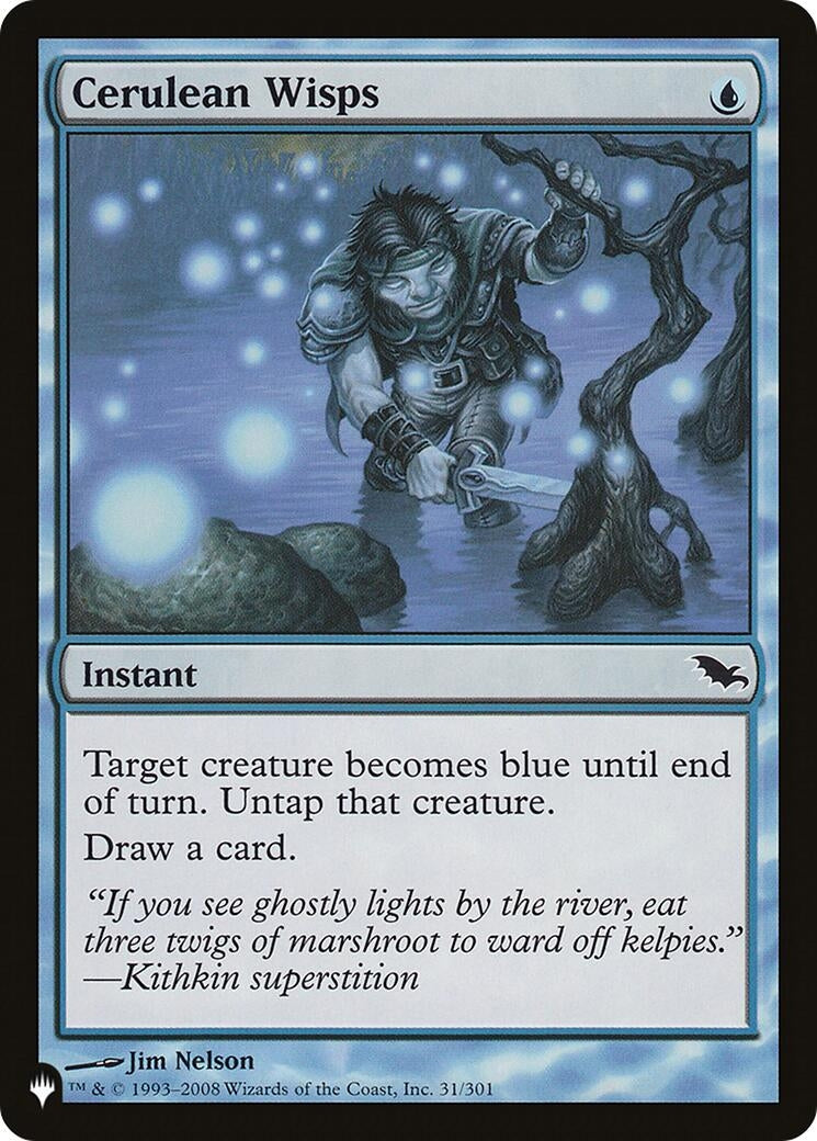Cerulean Wisps (31/301) (The List Reprints)