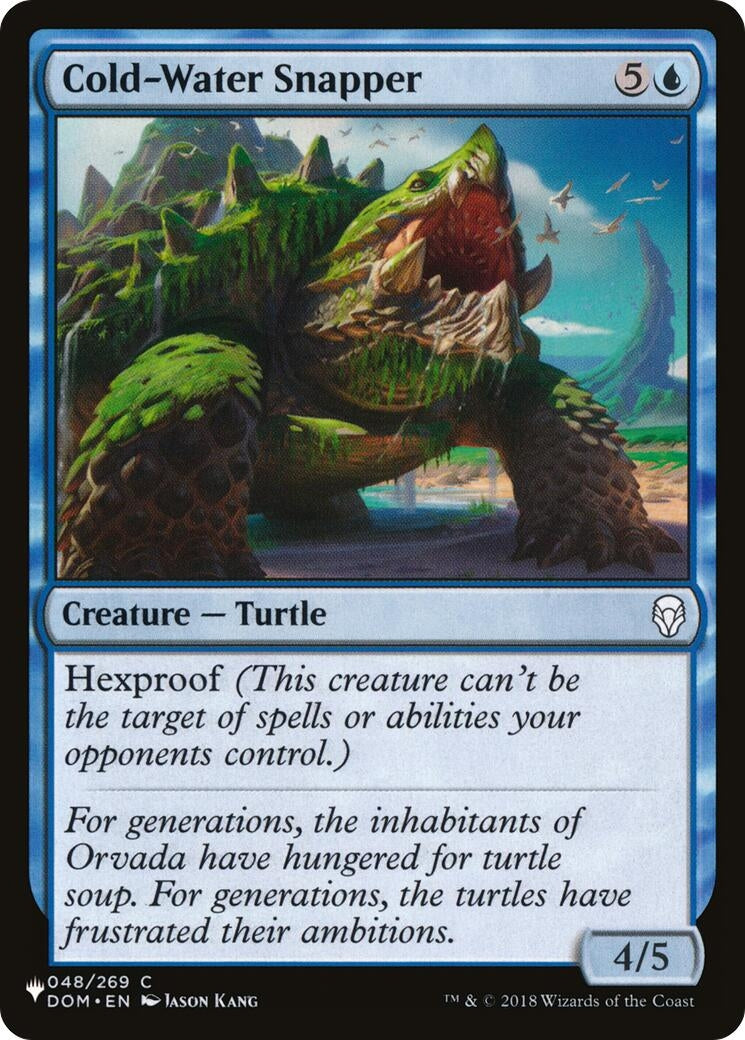 Cold-Water Snapper (048/269) (The List Reprints)