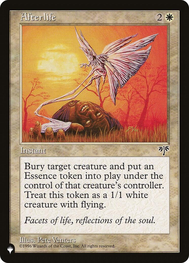 Afterlife (The List Reprints)