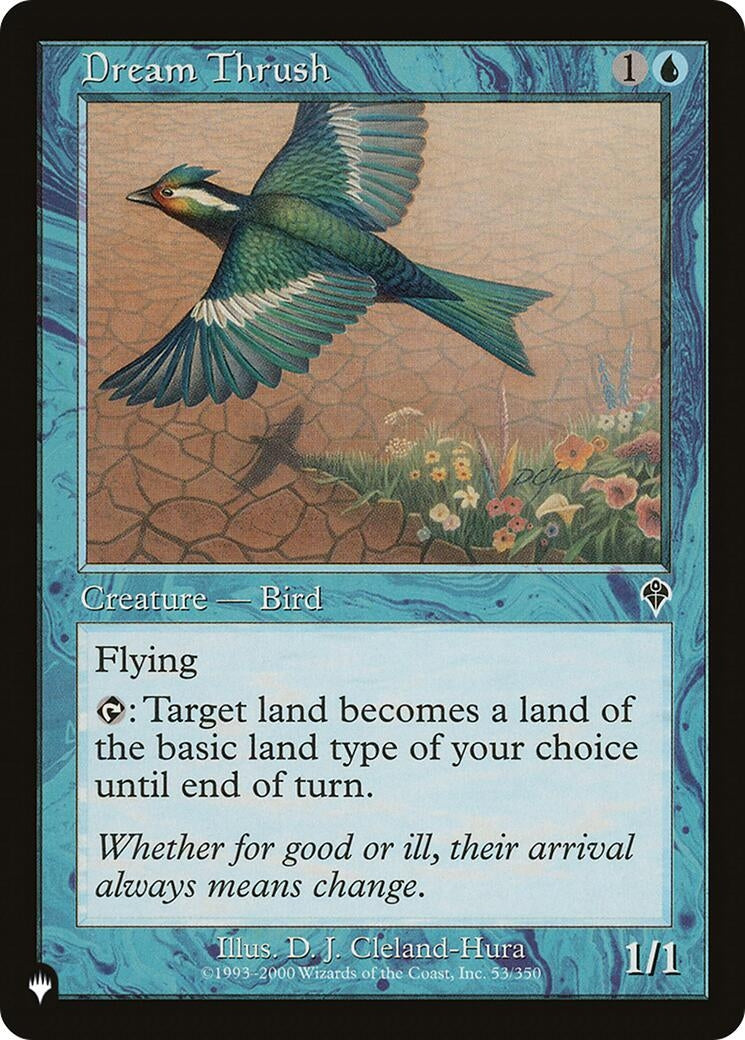 Image for Dream Thrush (53/350) (The List Reprints) - Magic: The Gathering