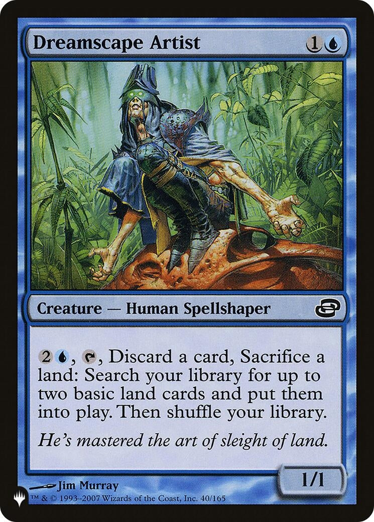 Dreamscape Artist (40/165) (The List Reprints)