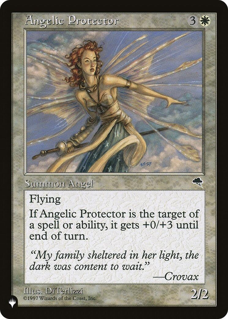Angelic Protector (The List Reprints)