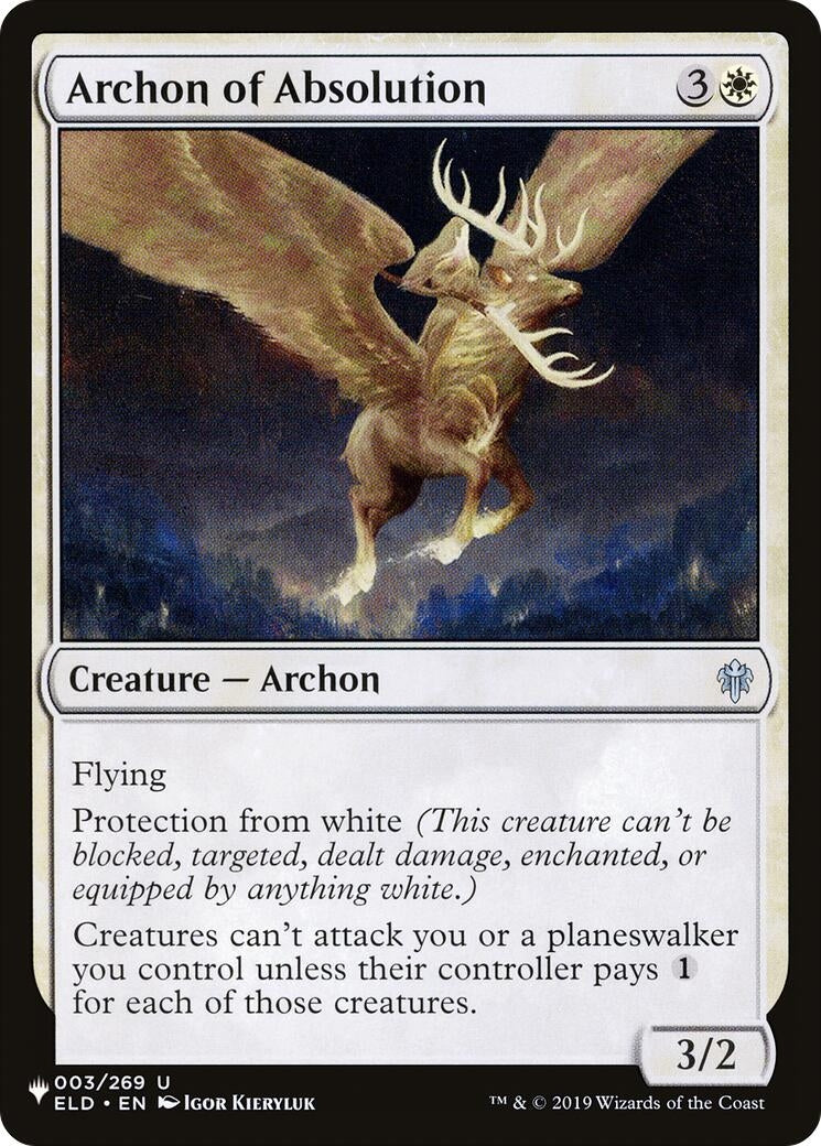 Archon of Absolution (003/269) (The List Reprints)