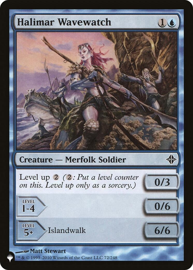 Halimar Wavewatch (72/248) (The List Reprints)