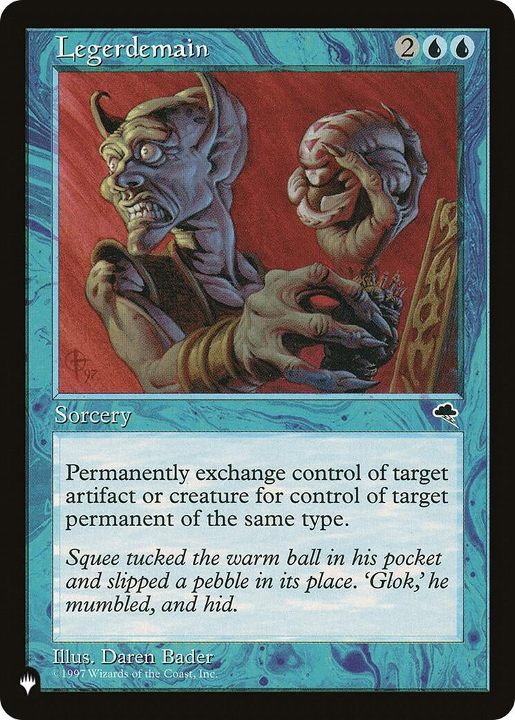 Image for Legerdemain (The List Reprints) - Magic: The Gathering