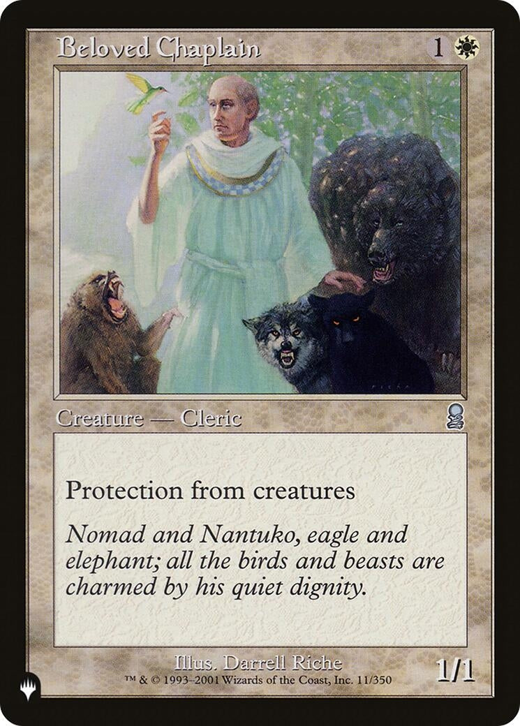 Beloved Chaplain (11/350) (The List Reprints)
