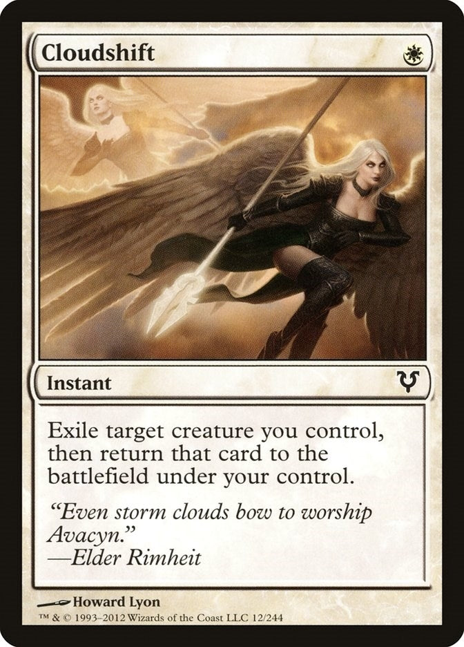 Cloudshift (12) (Avacyn Restored)