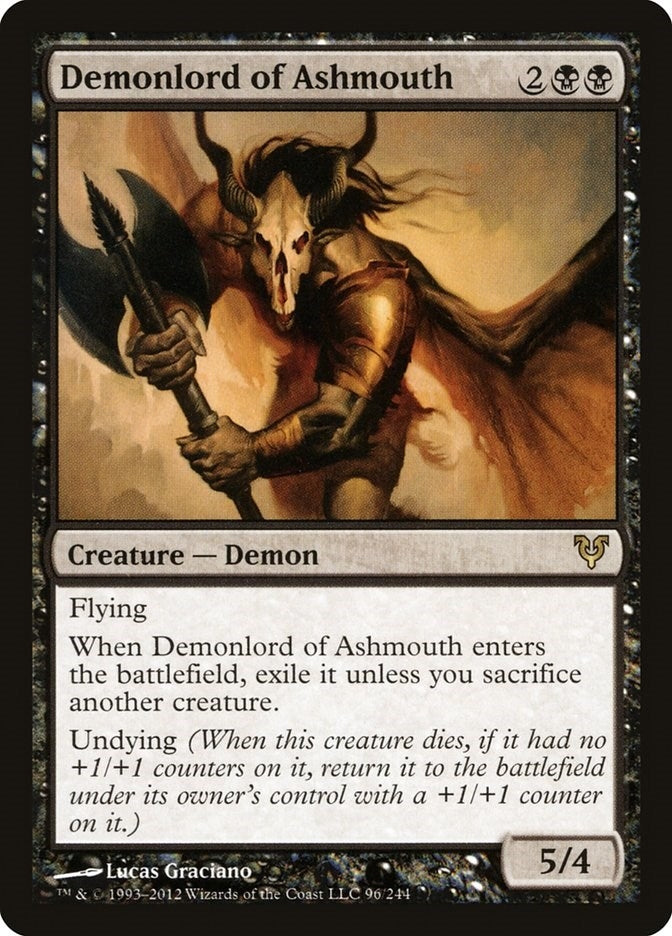 Demonlord of Ashmouth (96) (Avacyn Restored)