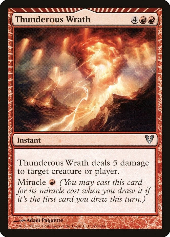 Thunderous Wrath (160) (Avacyn Restored)