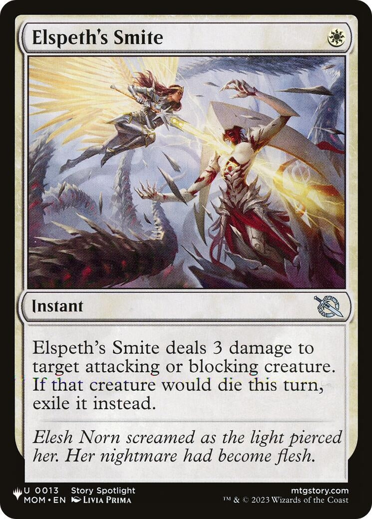 Elspeth's Smite (0013) (The List Reprints)