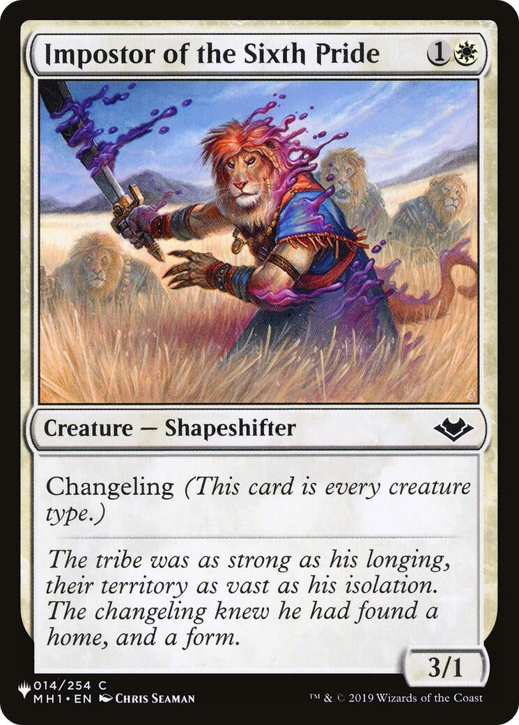 Impostor of the Sixth Pride (14) (The List Reprints)
