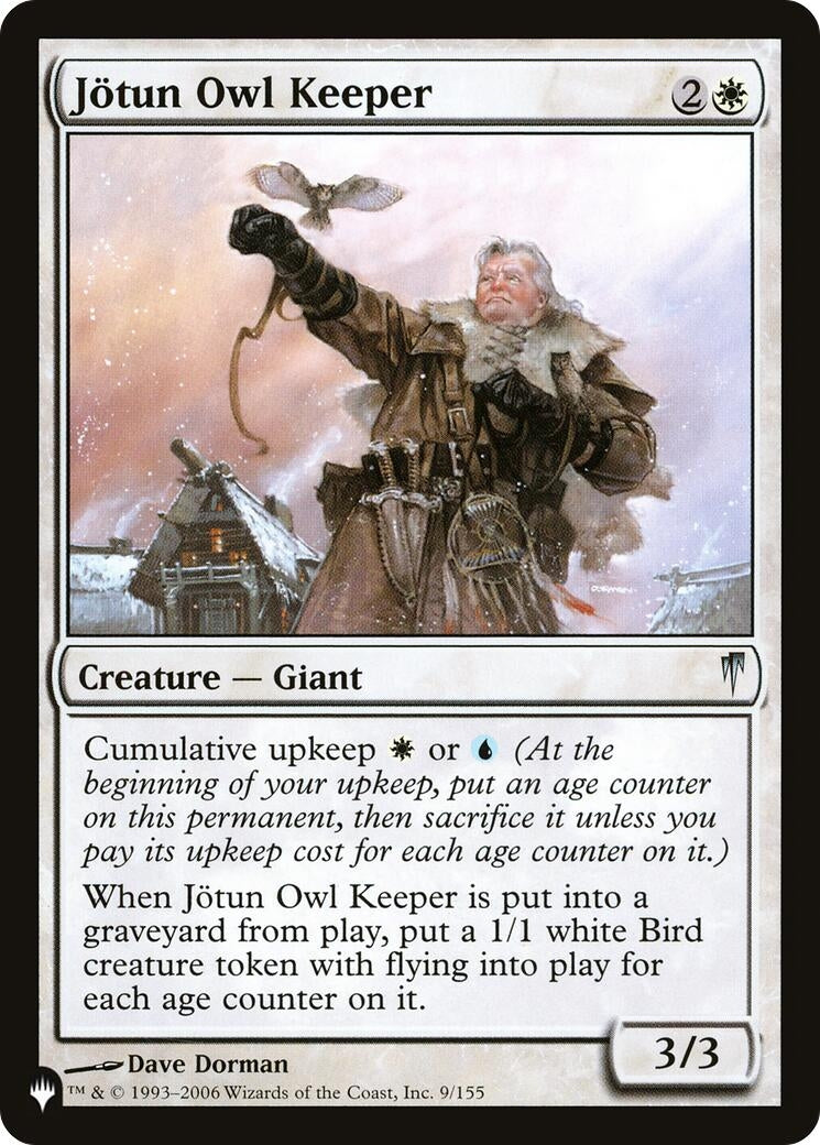 Jotun Owl Keeper (9/155) (The List Reprints)