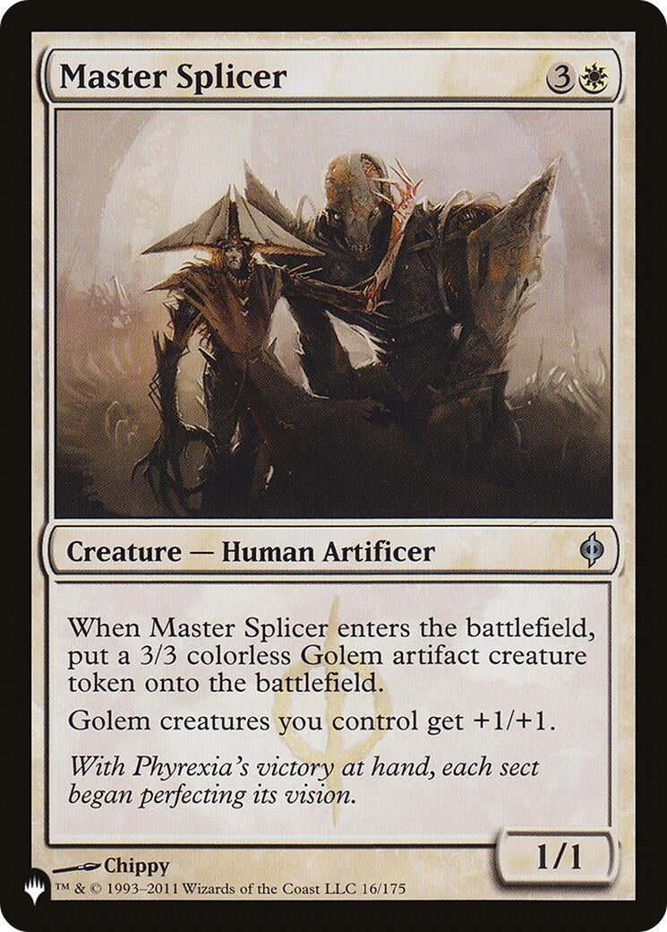 Master Splicer (16/175) (The List Reprints)