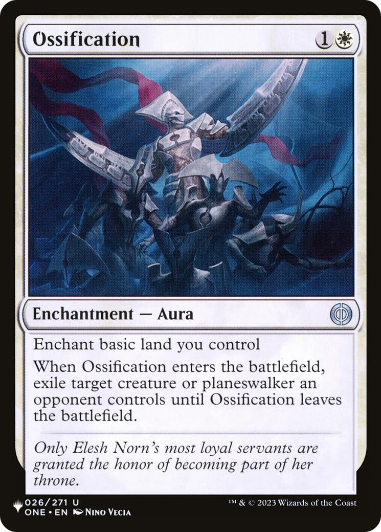 Ossification (026/271) (The List Reprints)