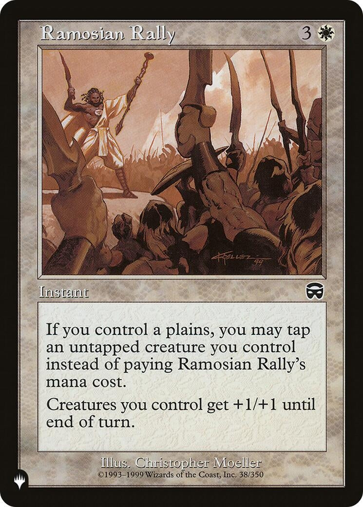 Ramosian Rally (38/350) (The List Reprints)