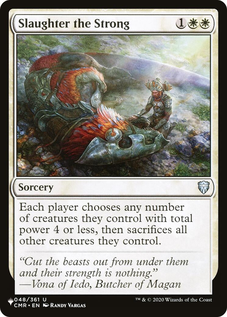 Slaughter the Strong (048/361) (The List Reprints)