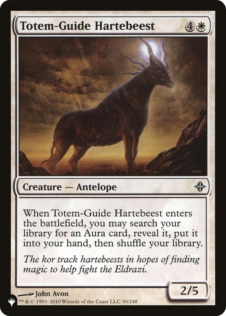 Image for Totem-Guide Hartebeest (50/248) - Magic: The Gathering