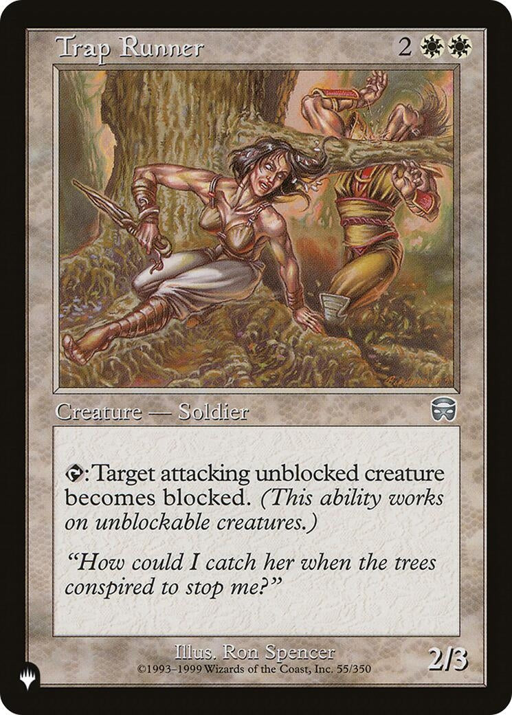Image for Trap Runner (55/350) (The List Reprints) - Magic: The Gathering