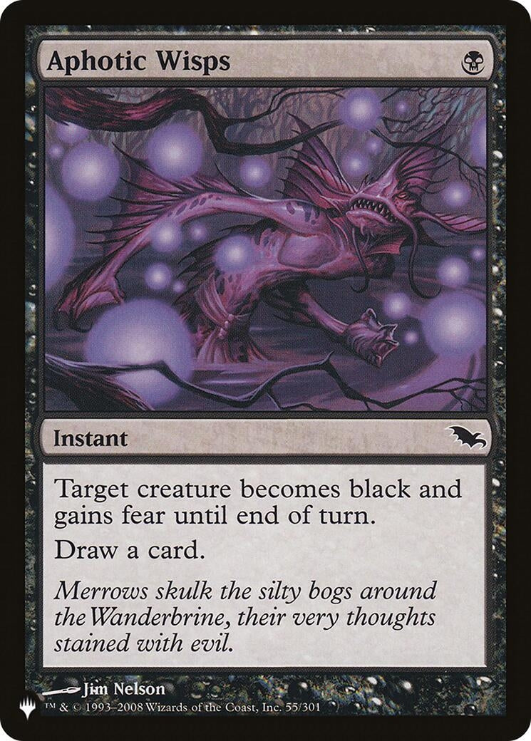 Aphotic Wisps (55/301) (The List Reprints)