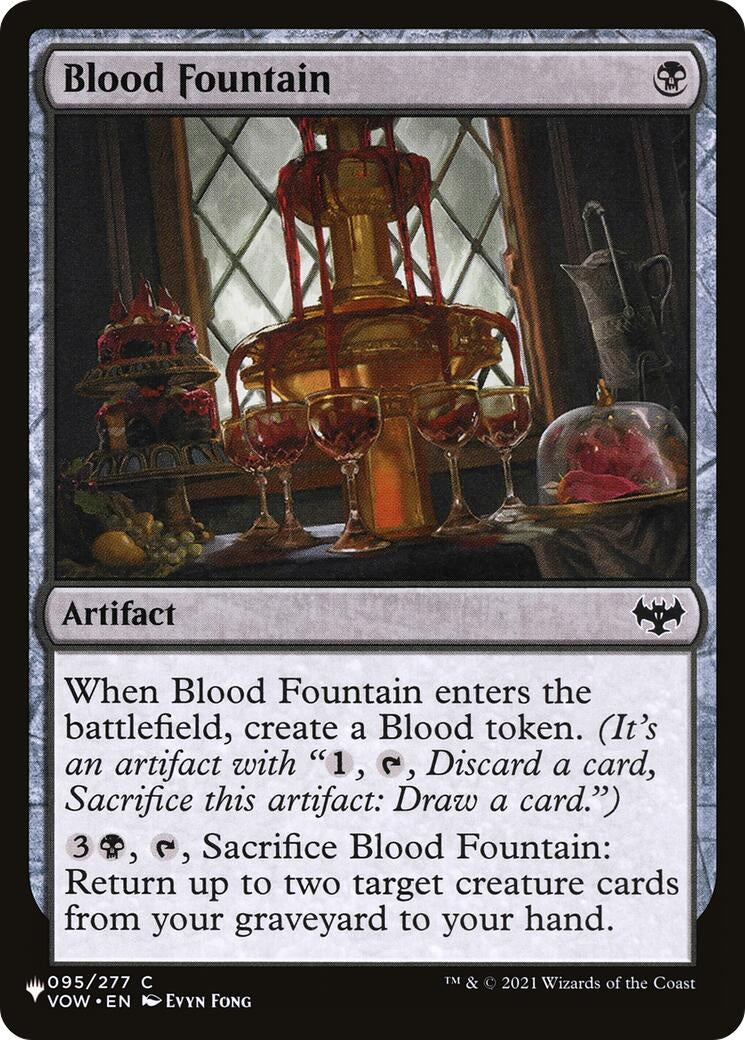 Blood Fountain (095/277) (The List Reprints)